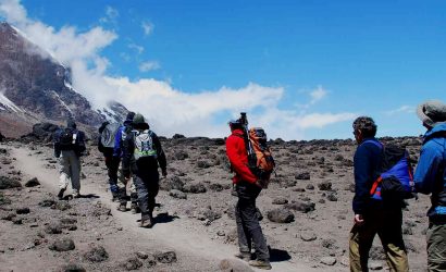 7天乞力马扎罗山龙盖路线：终极北部徒步