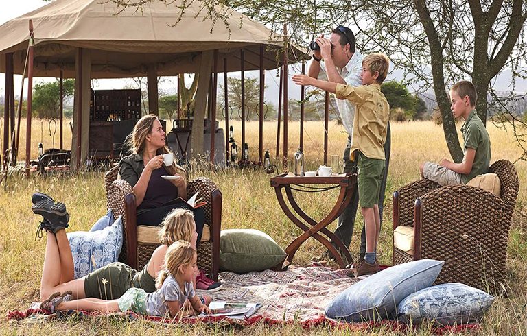 12 Days Family Luxury Flying Safari Kenya, Tanzania and Zanzibar Beach Holiday